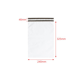 Poly mailers standard C4 240x325 50pcs no printing