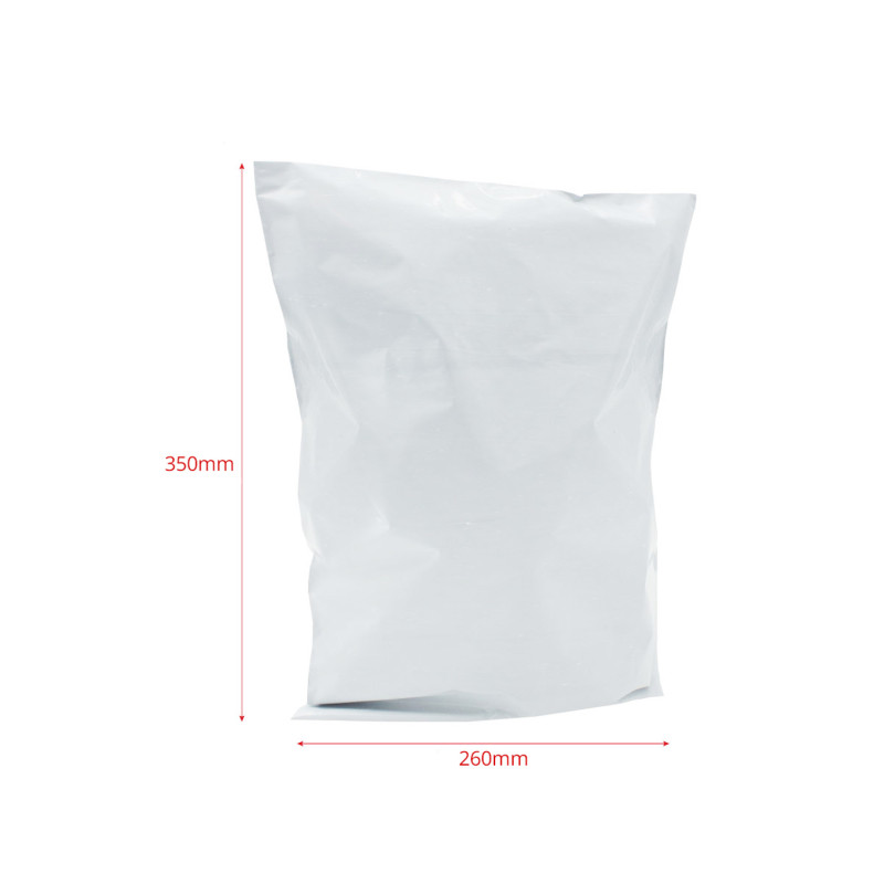 Poly mailers standard 260x350 mm 50pcs no printing