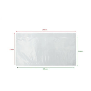 240x115mm delivery note pockets white LD 1000pcs