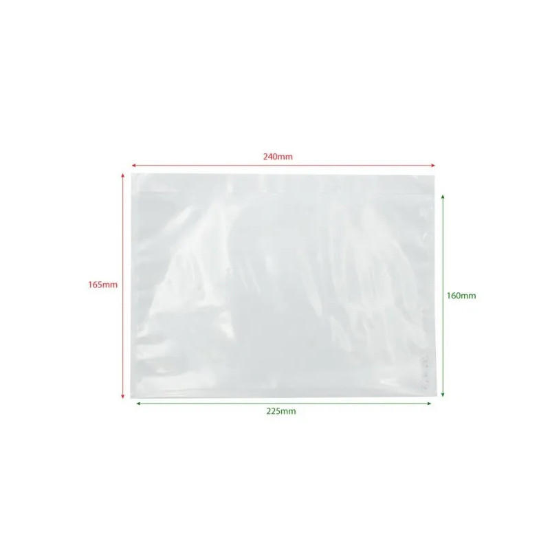 240x165mm Delivery Note Pockets White C5 1000pcs