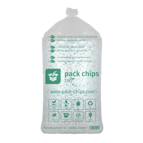 Eco starch filler Pack Chips Bio 400l Ash