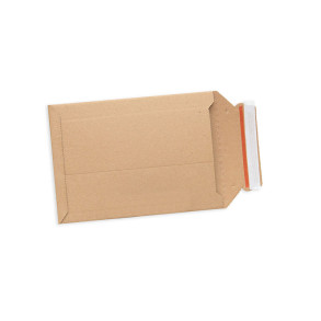 Cardboard envelope 265x355mm B4+ brown