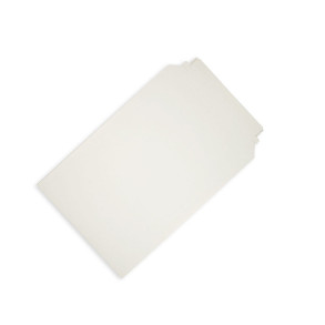 Soft cardboard envelope 250x353mm B4 white