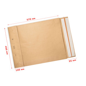 Paper Envelope Expandable Papieropak 450x570x100mm