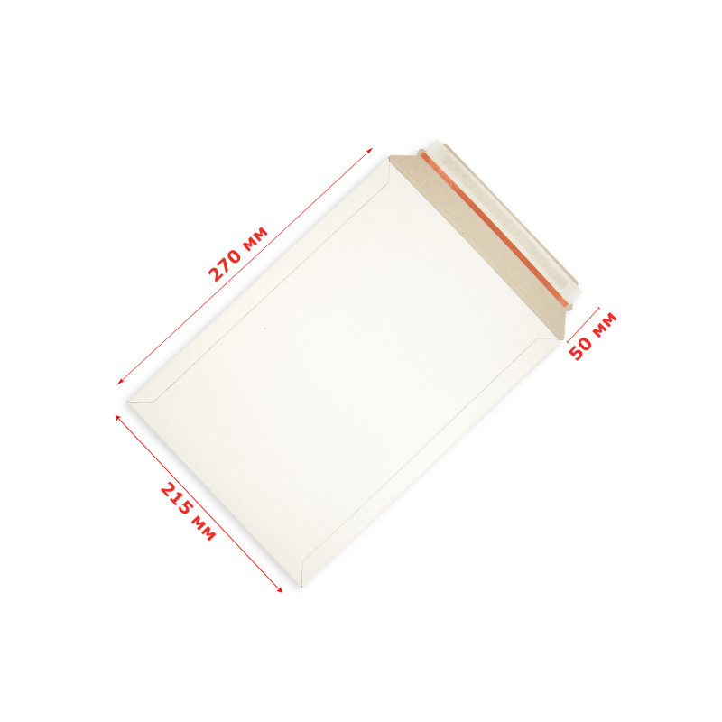 Cardboard envelope 215x270mm B5 white