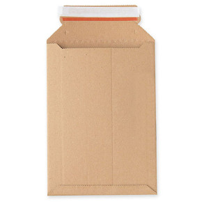 Cardboard envelope 200x280mm A5+ brown