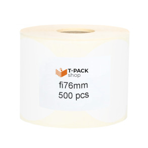 Thermal Labels fi76 500pcs core 40mm white