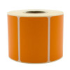 Thermal labels opaque 40x25mm 500pcs 19mm orange