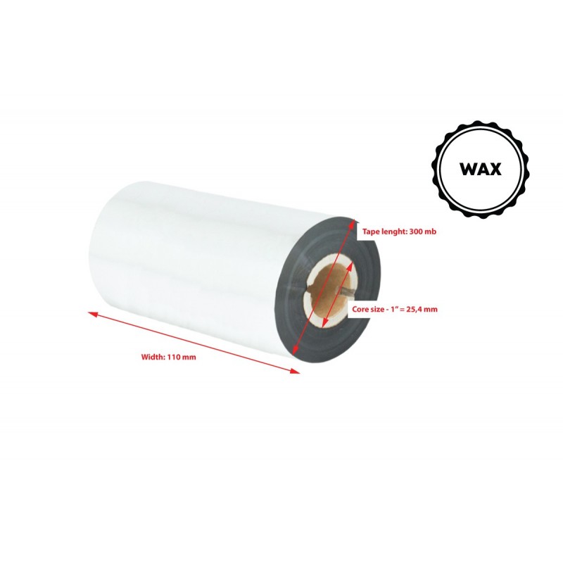 Thermal transfer rollers 110x300m
