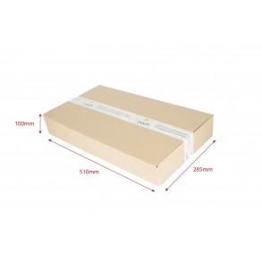 Corrugated folding box 510x285x100 F201 20pcs