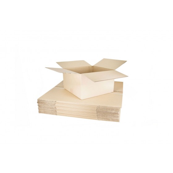 Corrugated folding box 360x250x125 F201 20pcs