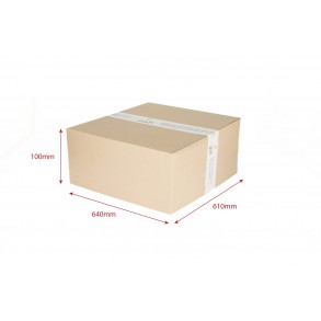 Corrugated folding box 640x610x100 F201 20pcs