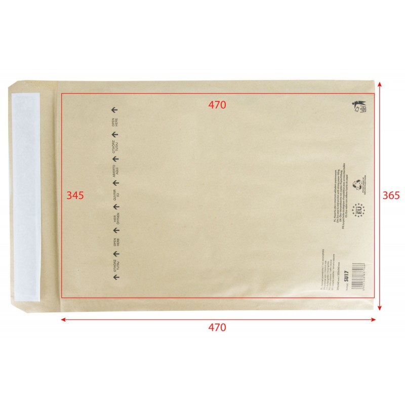 Paper padded envelopes 365mm x 470mm