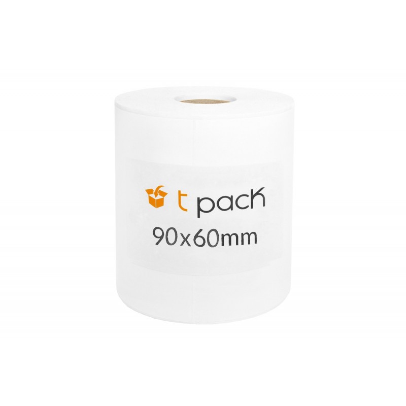 Poly thermal transfer labels white 90x60