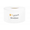 Poly thermal labels white 50x40mm